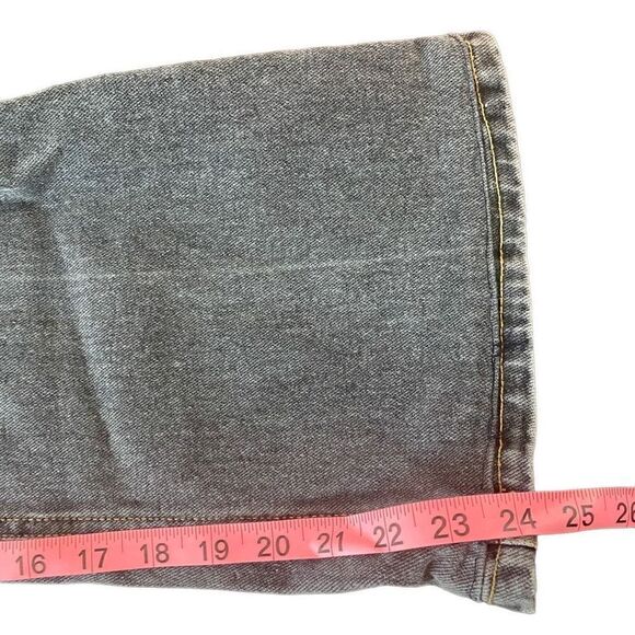 Andywarhol jean size 26 High-rise wide leg cropped Art - Picture 6 of 8